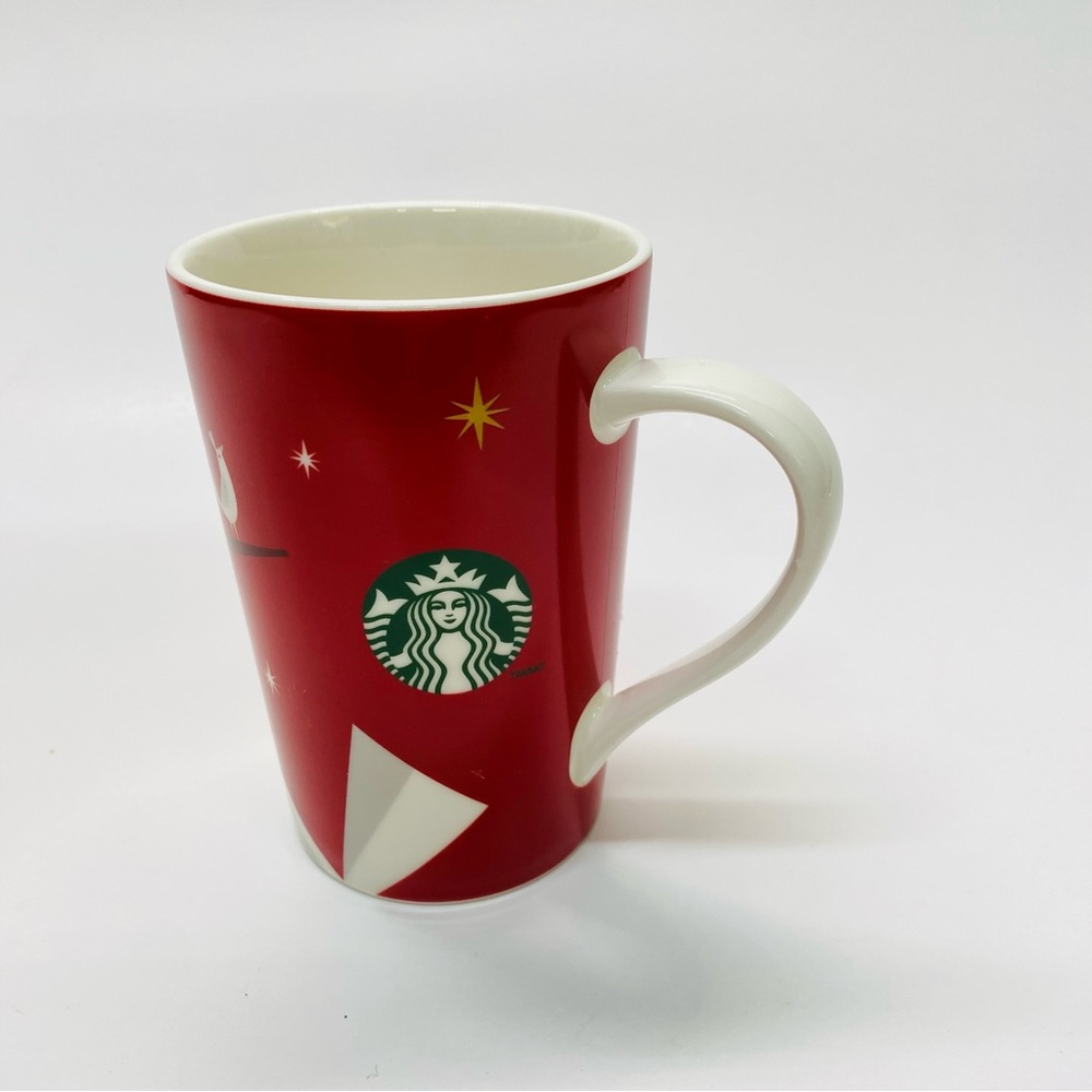 Starbucks Christmas Mug 2012 Partridge in a Pear Tree 12oz Cup Tall Holiday